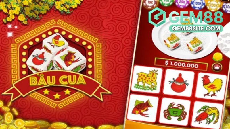 Bầu Cua - Hướng Dẫn Chơi Game Cá Cược Casino Tại Gem88 1 Bầu Cua